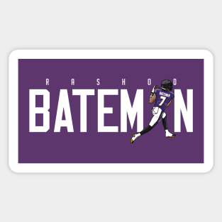Bateman catch Sticker